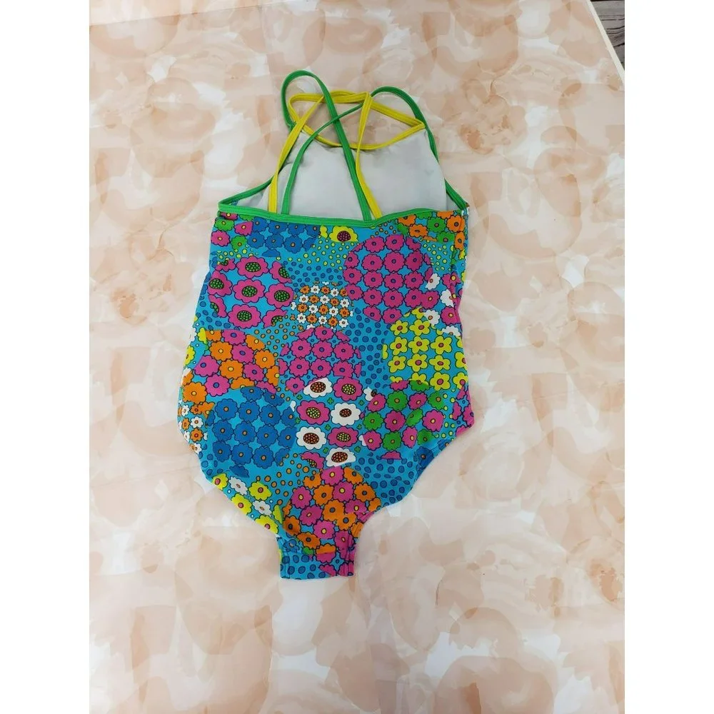 Speedo Floral Size 14 Girls One‎ Piece Swimsuit